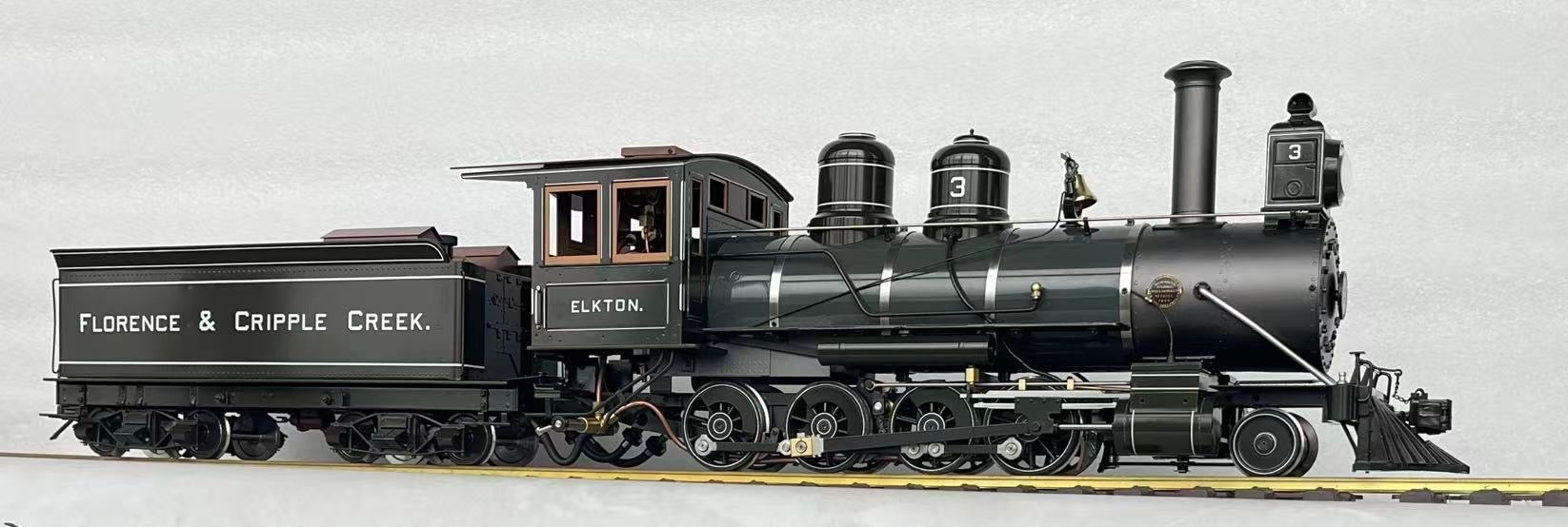 Crick　 Accucraft Florence & Cripple Creek #3 2-8-0 