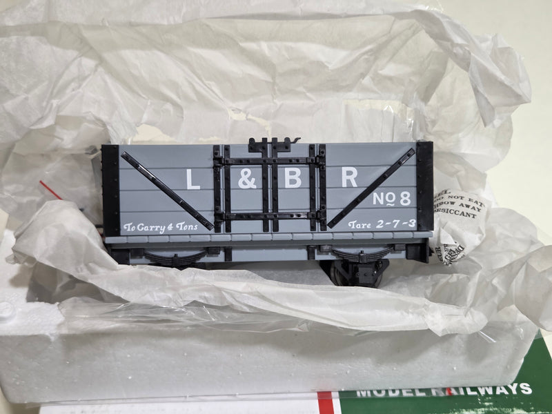 Pre-owned New in box L&BR Grey Open Wagon