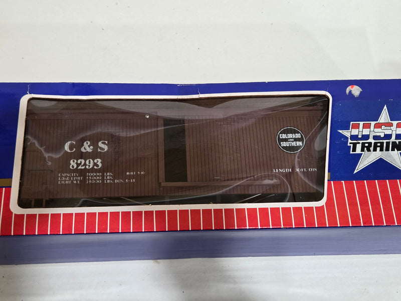 USA Trains Woodside Boxcar C&S