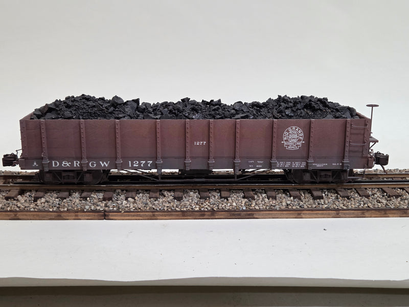 Pre-Owned  1/20.3  Hartford 30' D&RGW Gondola