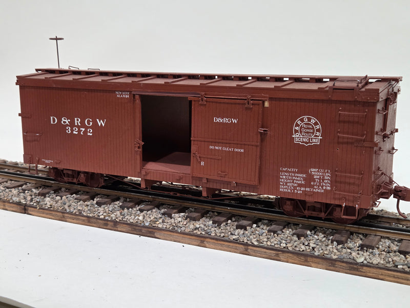 Pre-Owned Hartford Products 1/20.3 30' D&RGW Boxcar