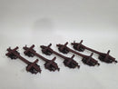 Pre-Owned Custom built 1/20.3 24' Log cars Set of 5