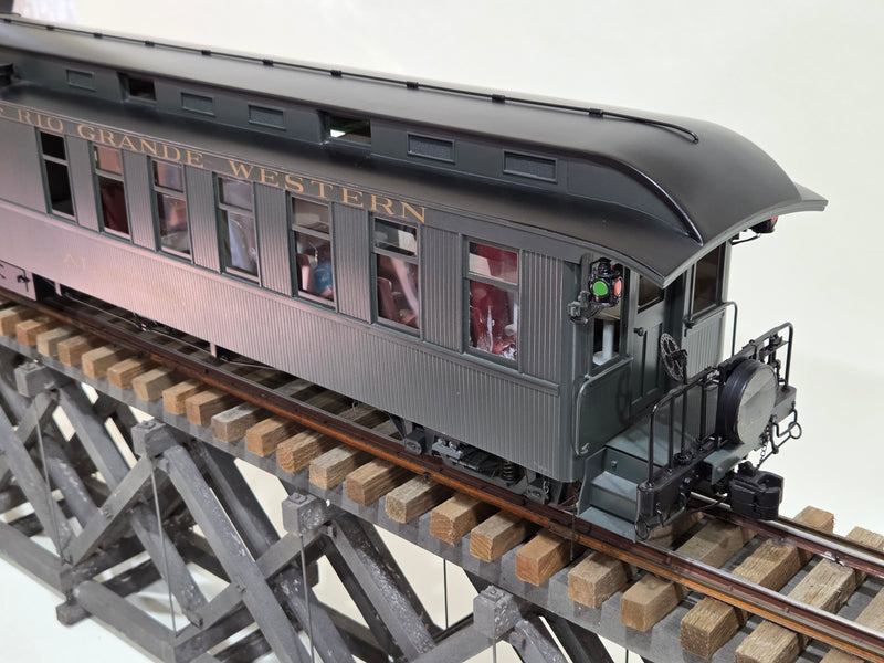 Pre-Owned Accucraft Brass Jackson & Sharp San Juan Palor car D&RGW Alamosa