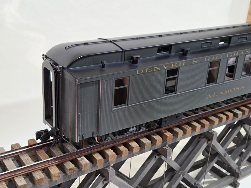 Pre-Owned Accucraft Brass Jackson & Sharp San Juan Palor car D&RGW Alamosa