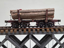 Pre-Owned Hartford Ely-Thomas Log cars with load Set of 2