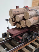 Pre-Owned Hartford Ely-Thomas Log cars with load Set of 2