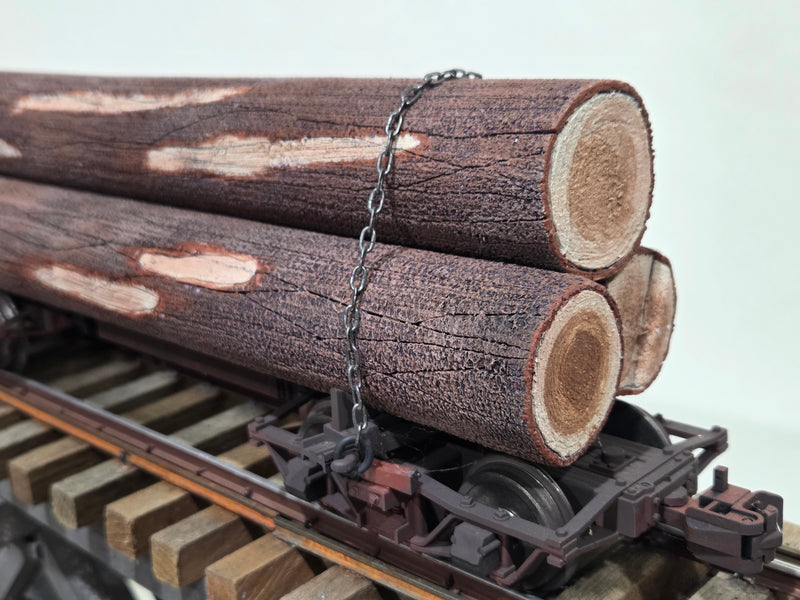 Pre-Owned LGB Log Disconnects with Custom Foam Logs Set 5