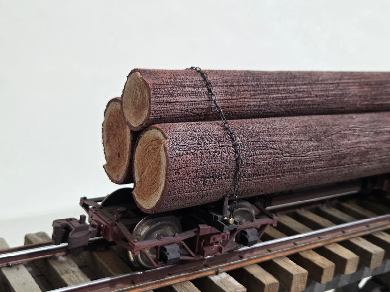 Pre-Owned LGB Log Disconnects with Custom Foam Logs Set 5