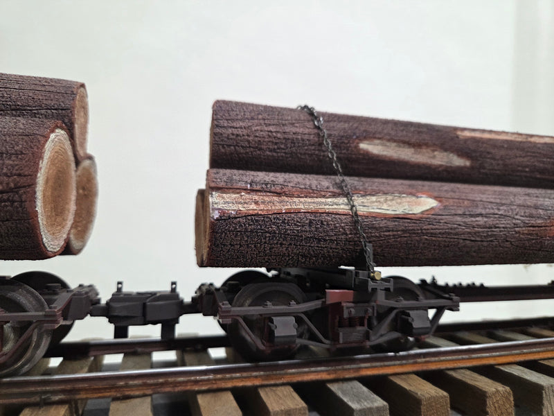 Pre-Owned LGB Log Disconnects with Custom Foam Logs Set 5