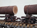 Pre-Owned 24' Custom Log cars with Large foam logs Set of 6