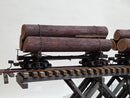 Pre-Owned 24' Custom Log cars with mixed foam logs Set of 8