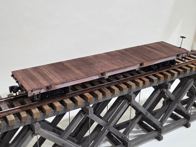 Pre-Owned Scratchbuilt Flatcar SVRy