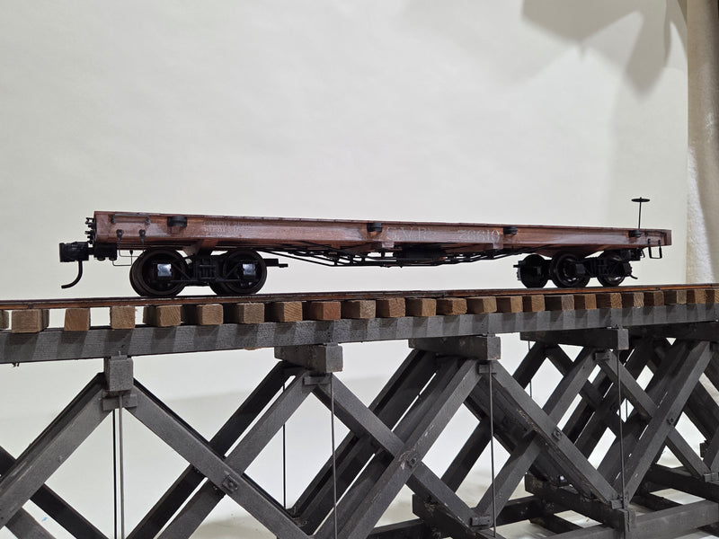 Pre-Owned Scratchbuilt Flatcar SVRy