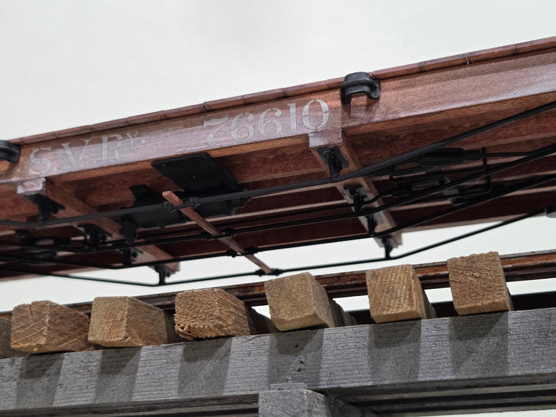 Pre-Owned Scratchbuilt Flatcar SVRy