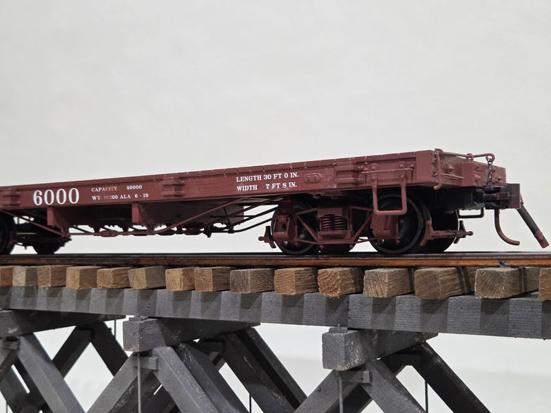 Pre-Owned Bachmann 1/20.3 30' D&RGW Flat Car