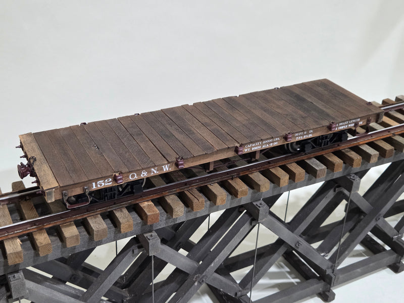 Pre-Owned Flatcar Kitbash O&NW