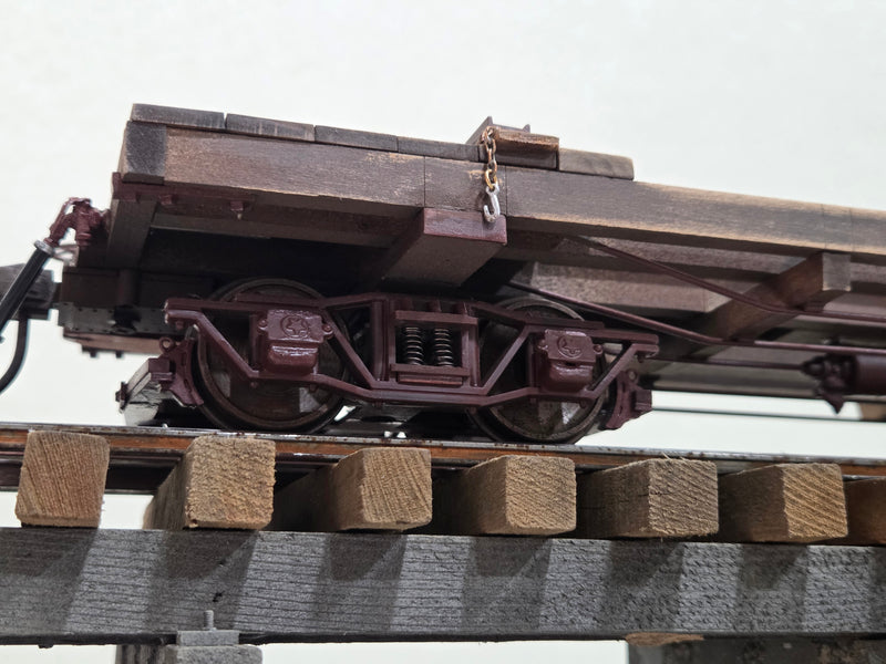 Pre-Owned Kit built 24' Carter Brothers log car pair