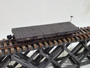 Pre-Owned 22' Kitbashed Flatcar with wood skinned frame and deck