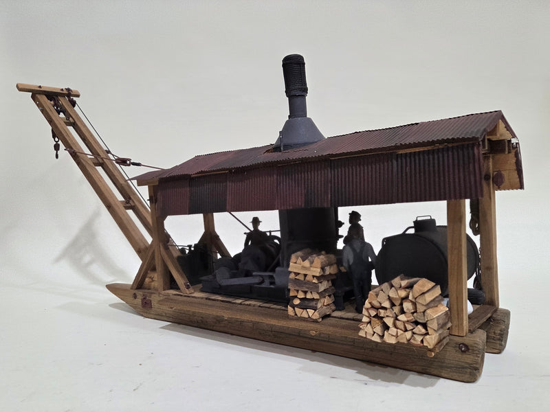 Pre-Owned Scratchbuilt 36' Logging Skidder/Boom 1/20.3