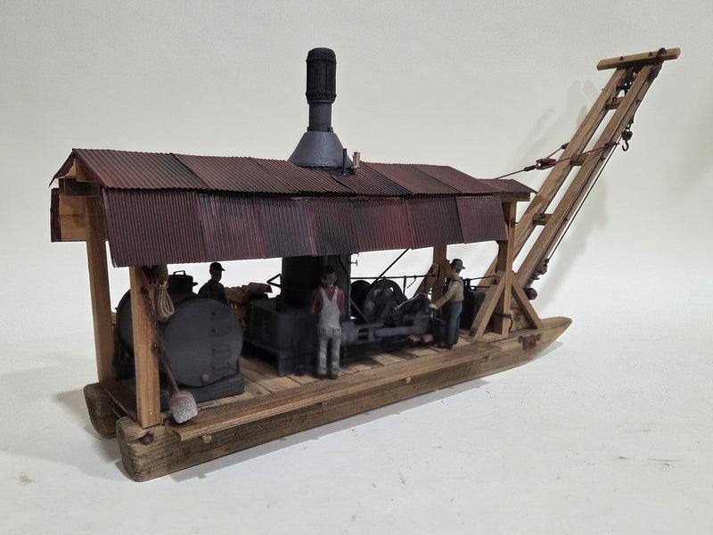 Pre-Owned Scratchbuilt 36' Logging Skidder/Boom 1/20.3