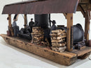Pre-Owned Scratchbuilt 36' Logging Donkey 1/20.3 with Spar tree