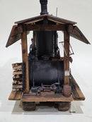 Pre-Owned Scratchbuilt 36' Logging Donkey 1/20.3 with Spar tree