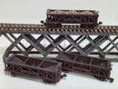 Pre-Owned Bachmann Wood framed hoppers, Set 3