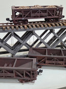 Pre-Owned Bachmann Wood framed hoppers, Set 3