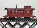 Pre-Owned Scratchbuilt Drover caboose, lettered for D&RGW