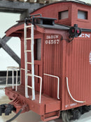 Pre-Owned Scratchbuilt Drover caboose, lettered for D&RGW