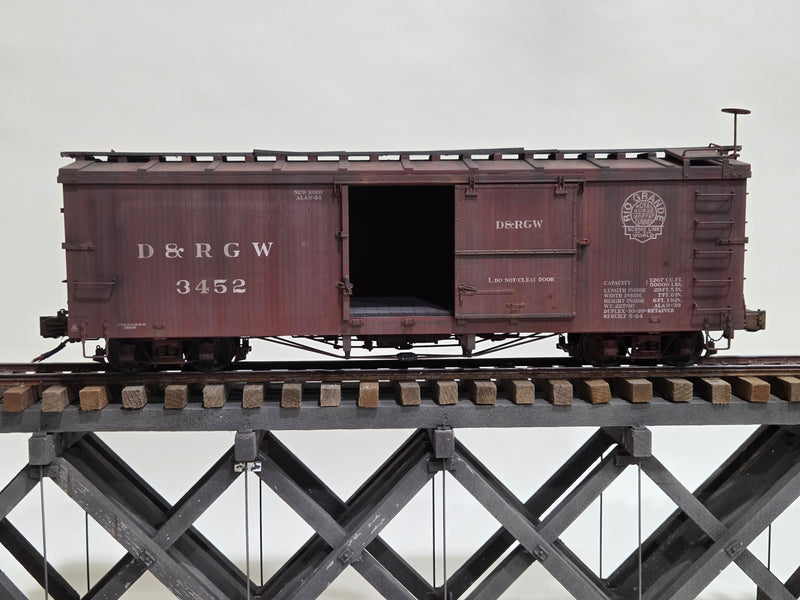Pre-Owned Accucraft Boxcar D&RGW