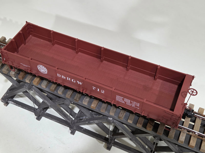 Pre-Owned Accucraft Drop Bottom Gondola D&RGW