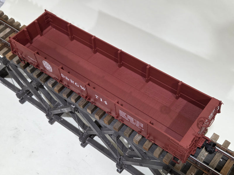 Pre-Owned Accucraft Drop Bottom Gondola D&RGW