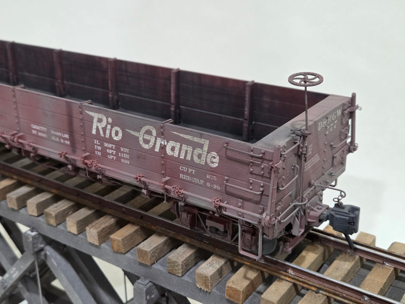 Pre-Owned Accucraft Drop Bottom Gondola D&RGW