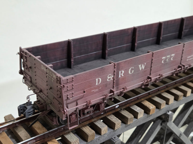 Pre-Owned Accucraft Drop Bottom Gondola D&RGW