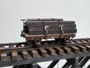 Pre-Owned Sierra Valley Munger Mining long Flat car with tie load