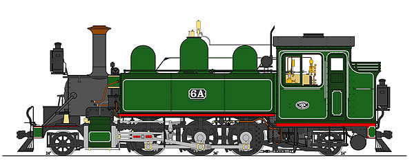 Victorian Railways NA Class, Baldwin 2-6-2T