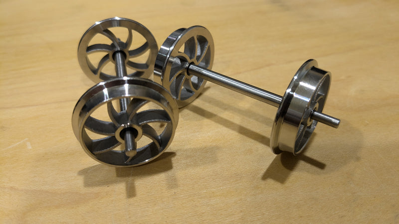 1/13.7 Truscale Wheels 45mm Gauge