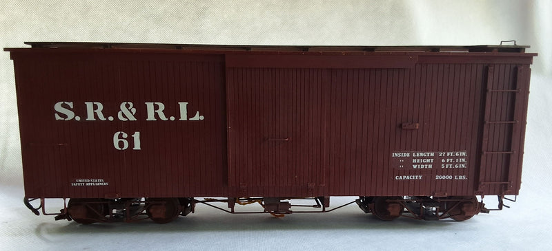 1/13.7 S.R.R.L Boxcar No61