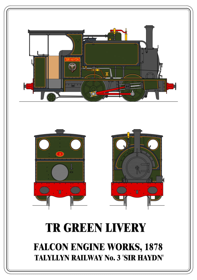 ‘SIR HAYDN’ Talyllyn Railway No. 3 0-4-2 (Advanced Interest)