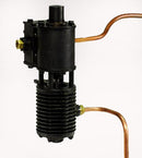 Steam operated water pump