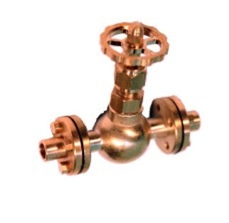 Steam Valve 180 with flange mount for 4mm pipe