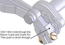 Roundhouse Return Crank with bolt