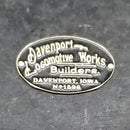 Roundhouse Davenport Plate set